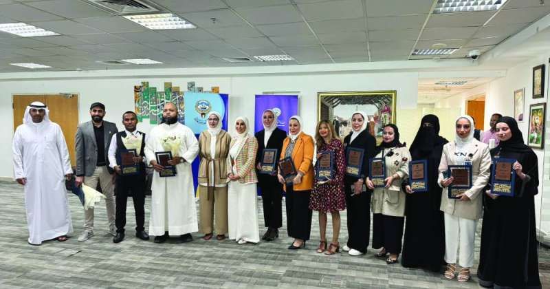 قياديو وزارة التعليم العالي والمكرمون