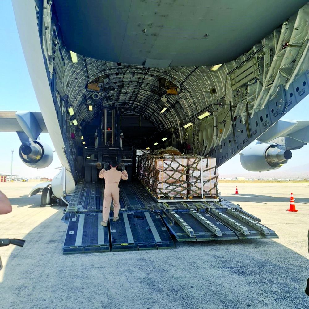 وفد قطر الخيرية يساعد متضرري فيضانات أفغانستان