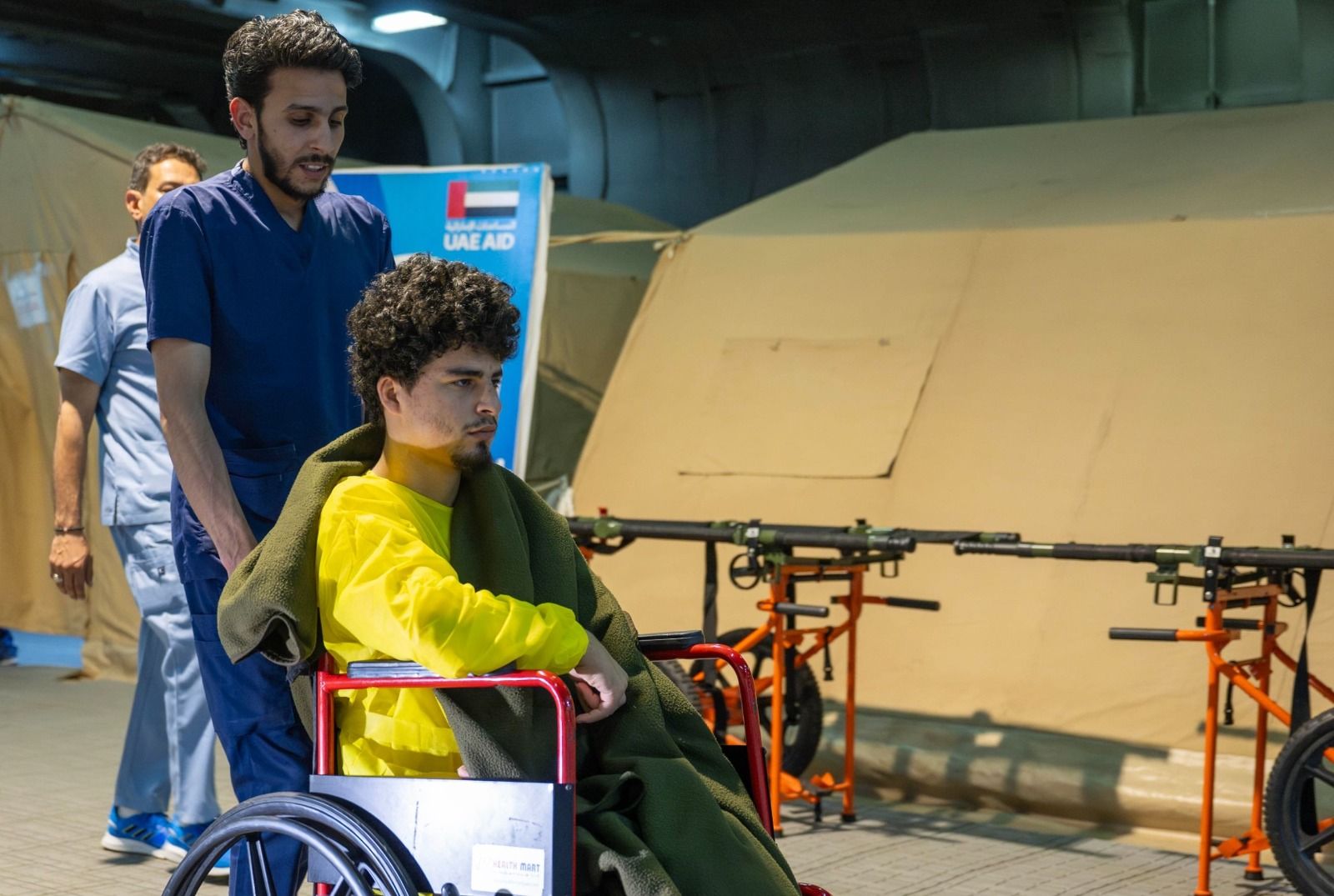 المستشفى الإماراتي العائم في العريش يجري عدداً من العمليات الجراحية النوعية للمرضى والجرحى الفلسطينيين