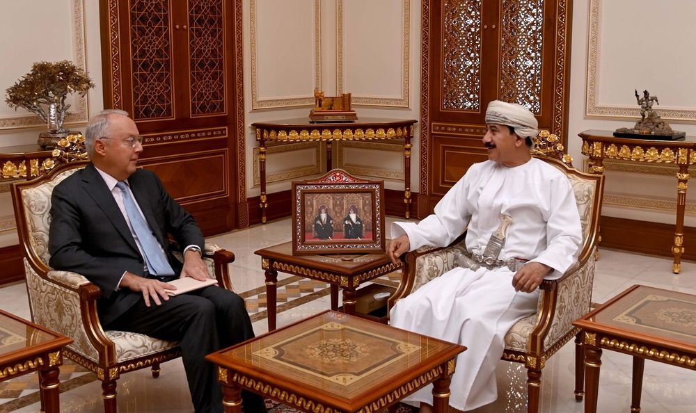 وزير المكتب السلطاني يستقبل سفيري النمسا وفرنسا المعتمدين لدى سلطنة عُمان