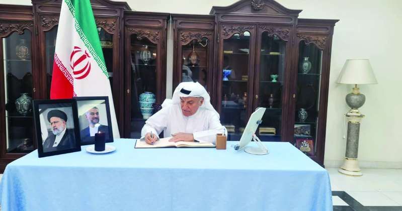 السفارة الإيرانية تواصل استقبال المعزّين