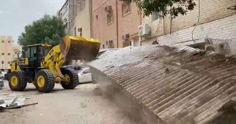 «البلدية»: إزالة 158 تعدياً على أملاك الدولة في خيطان وجليب الشيوخ والفردوس