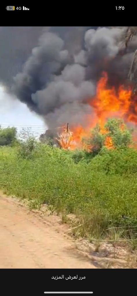 بالفيديو .. “الدفاع المدني ” يتعامل مع حادث حريق مزرعة بالسيب