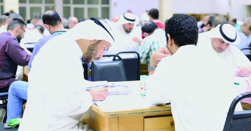 التصحيح في كنترول الثانوية العامة (صورة أرشيفية)