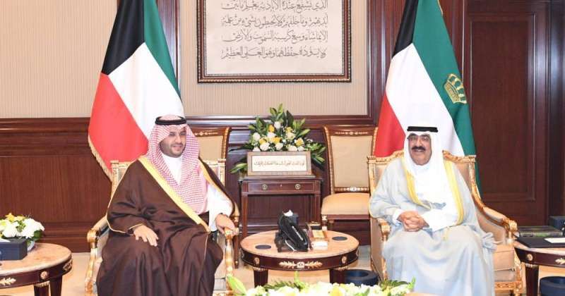 سمو الأمير يستقبل وزير الدولة عضو مجلس الوزراء السعودي الأمير تركي بن محمد