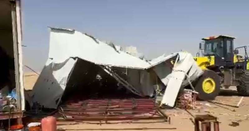 البلدية تزيل 176 تعديا على أملاك الدولة على طريق السالمي