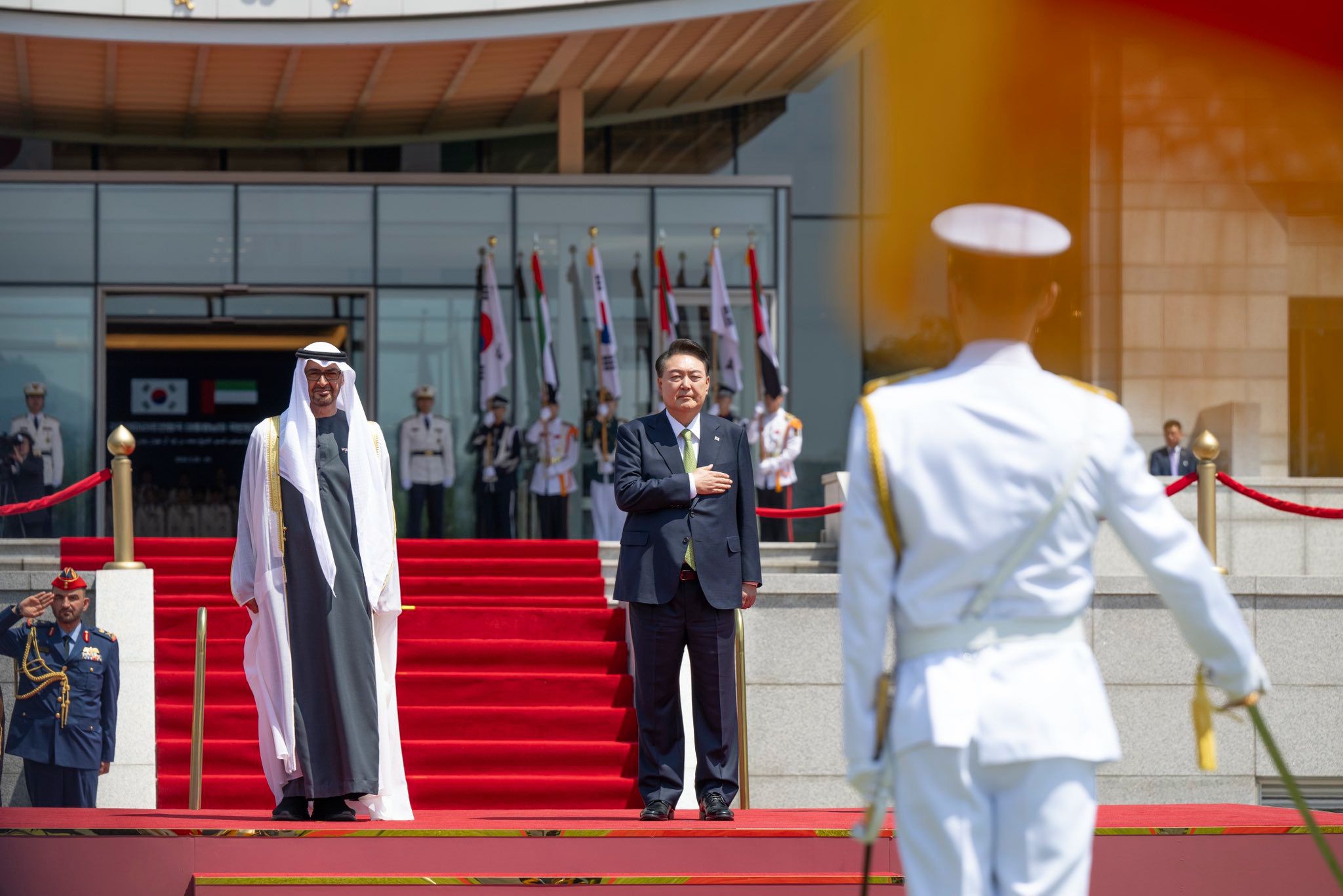 رئيس الدولة: اتفاقية الشراكة مع كوريا الجنوبية تمثل نقطة تحول نوعية في مسار علاقاتنا الاقتصادية