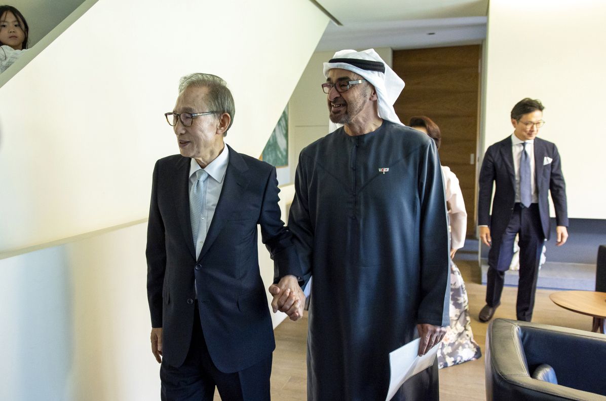 محمد بن زايد: العلاقات الإماراتية الكورية تشهد أقوى مراحل ازدهارها