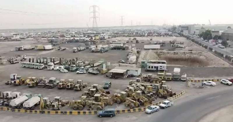 إزالة تعديات على أراضي الدولة بمساحة مليون وثمانمئة ألف متر مربع في «الجهراء»