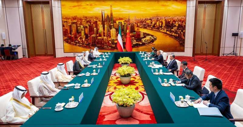 وزير الخارجية يبحث مع نظيره الصيني تعزيز التعاون بين البلدين