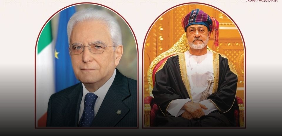 جلالةُ السُّلطان المعظم يهنّئ رئيس الجمهورية الإيطالية