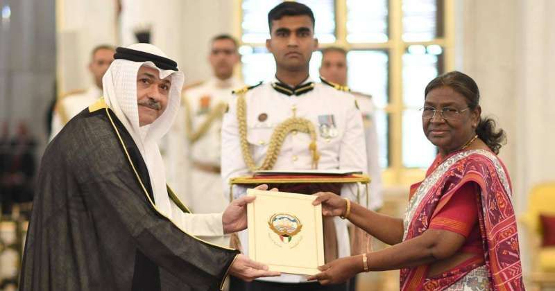 السفير الشمالي يقدم أوراق اعتماده إلى الرئيسة الهندية دروبادي مورمو