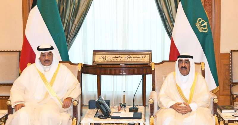 سمو الأمير يستقبل سمو ولي العهد لأداء اليمين الدستورية بمناسبة تعيينه نائباً للأمير