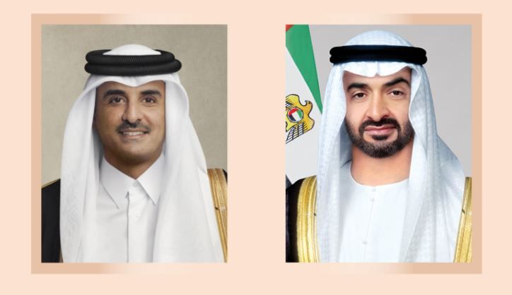 رئيس الدولة في مقدمة مستقبليه.. أمير قطر يصل إلى البلاد في زيارة أخوية