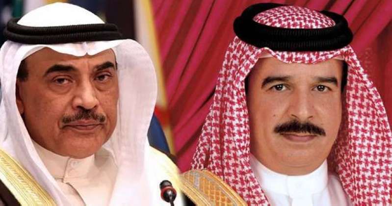 ملك البحرين يهنئ سمو الشيخ صباح الخالد بتعيينه ولياً للعهد