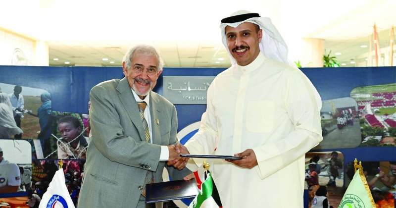 الساير والشامي عقب توقيع الاتفاقية