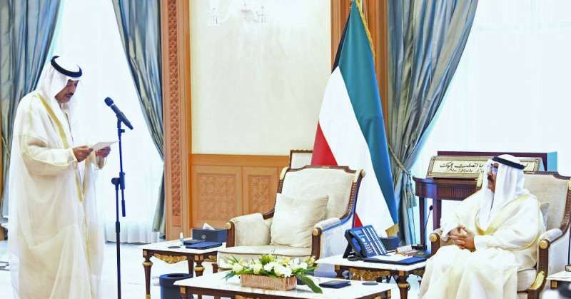 رئيس وأعضاء المجلس الأعلى للقضاء يهنئون سمو الشيخ صباح الخالد بتزكيته وليا للعهد