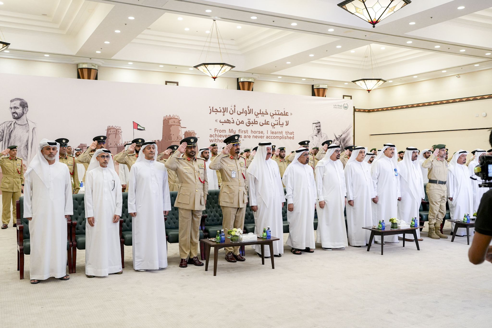 «دبي الخيرية» تشارك شرطة دبي احتفالها بذكرى الـتأسيس
