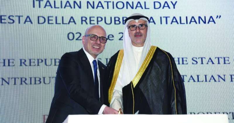 السفير موريني: حضور قوي في الكويت لعلامة «صنع في إيطاليا»