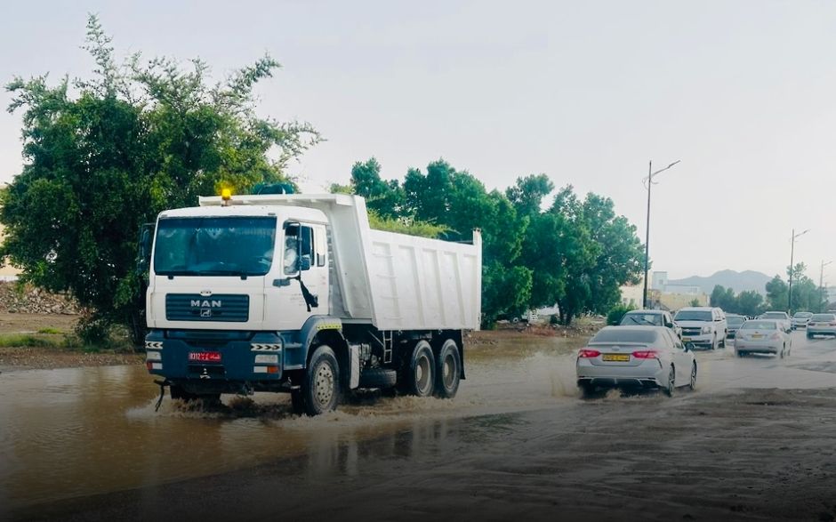 هطول أمطار غزيرة إلى متوسطة بشمال الشرقية