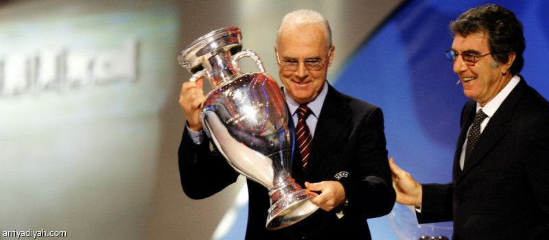 «يويفا» يكرم بكنباور في افتتاح اليورو