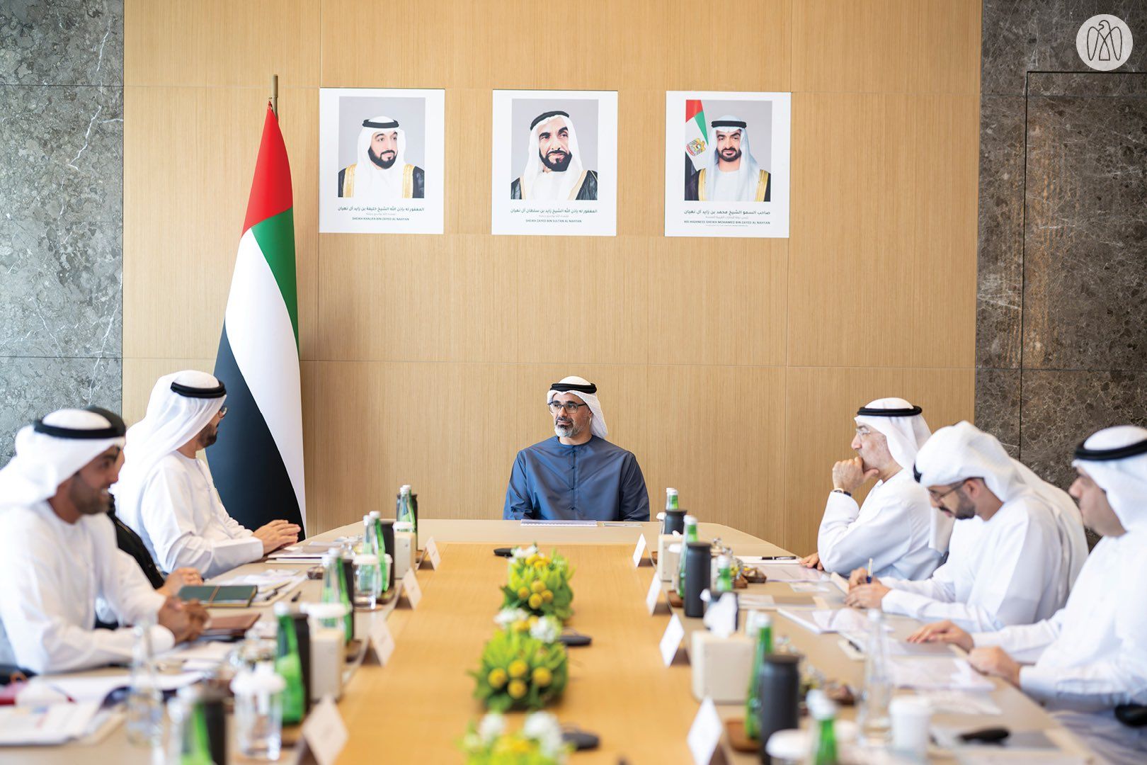 خالد بن محمد بن زايد يترأس اجتماع مجلس الإمارات للجينوم