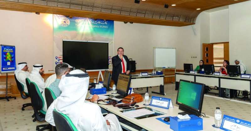 جانب من البرنامج التدريبي