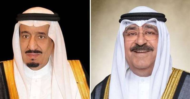 خادم الحرمين يعزي سمو أمير البلاد بضحايا حريق المنقف