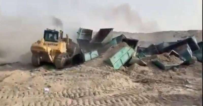 البلدية: ارتفاع الحرارة وشح كميات الرمال الواردة للردم ساهم في حريق «موقع نفايات جنوب السابع»