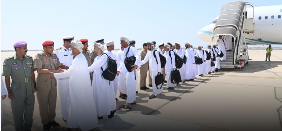 بعثةُ الحج العسكرية تعود إلى أرض الوطن