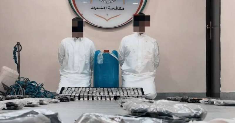 ضبط شخصين حاولا تهريب 40 كيلو «حشيش» و2000 قرص «كبتاغون» عن طريق البحر
