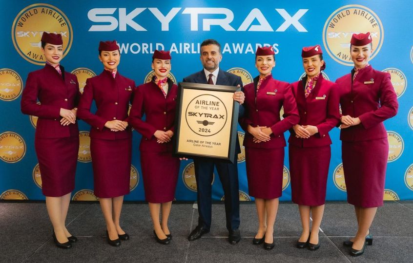 "القطرية" تُحقق إنجازاً غير مسبوقٍ وتتربع على عرش الصدارة بحصدها جائزة "أفضل شركة طيران في العالم" للمرة الثامنة