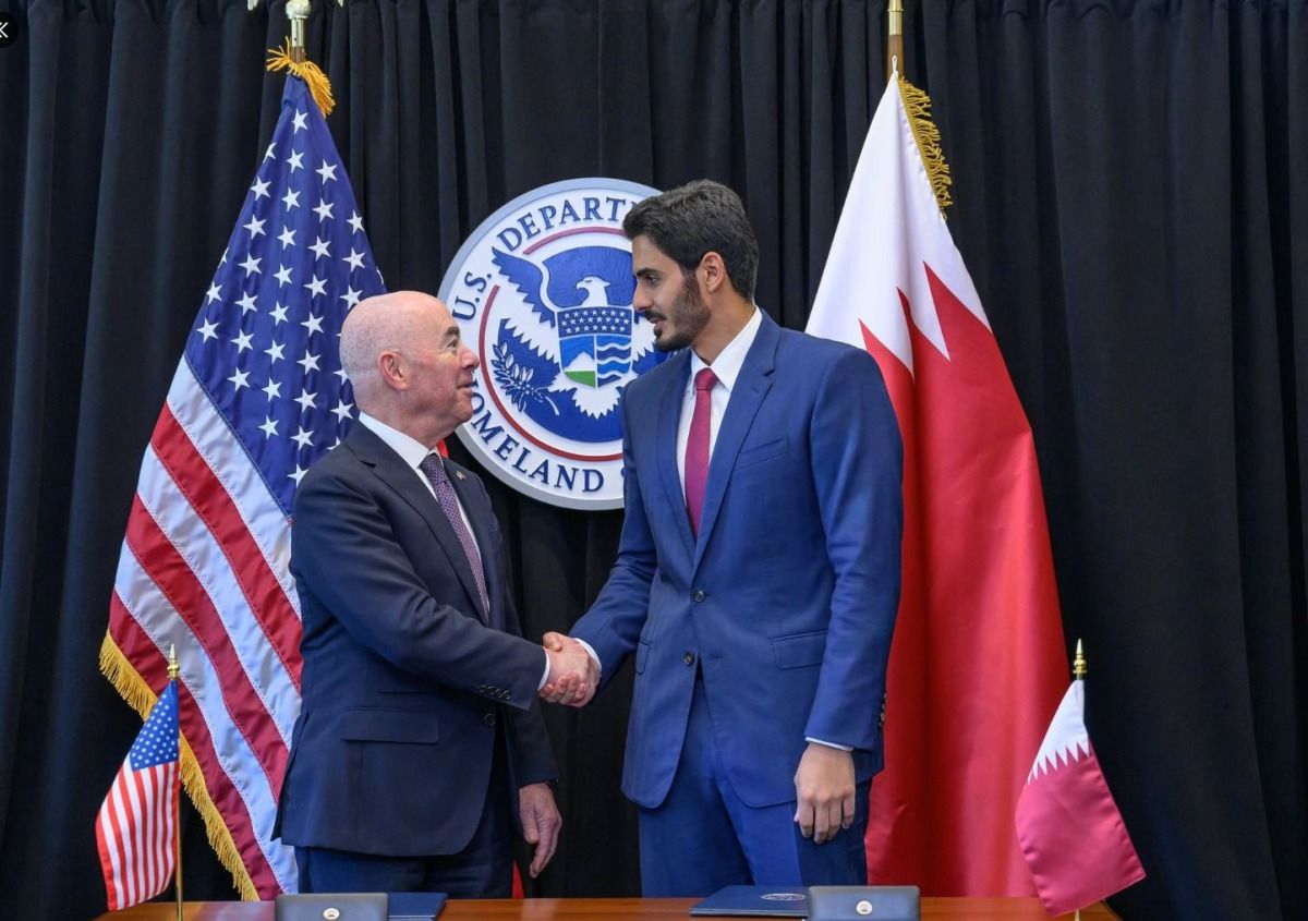 قطر والولايات المتحدة توقعان خطاب نوايا في مجال تأمين الأحداث الرياضية الكبرى