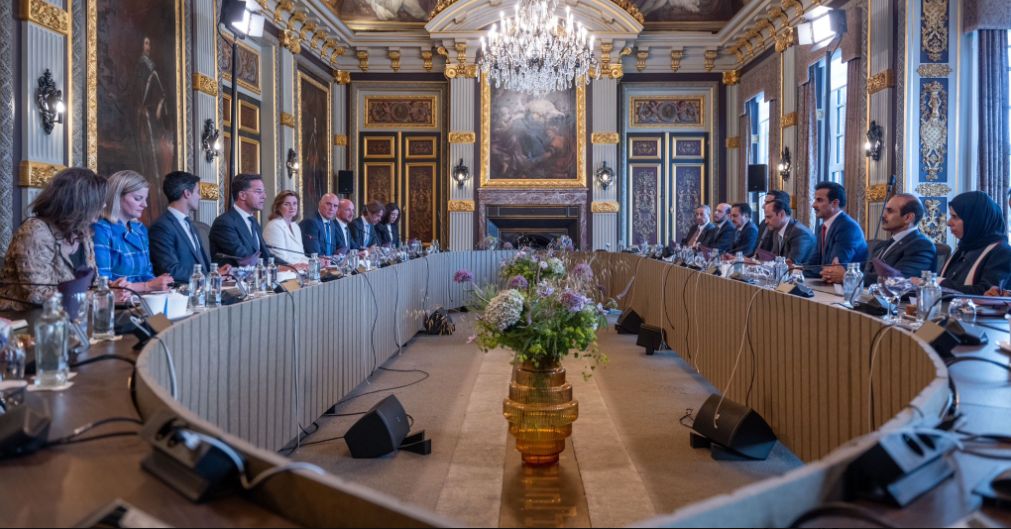 بيان مشترك بين دولة قطر ومملكة هولندا بمناسبة زيارة سمو الأمير