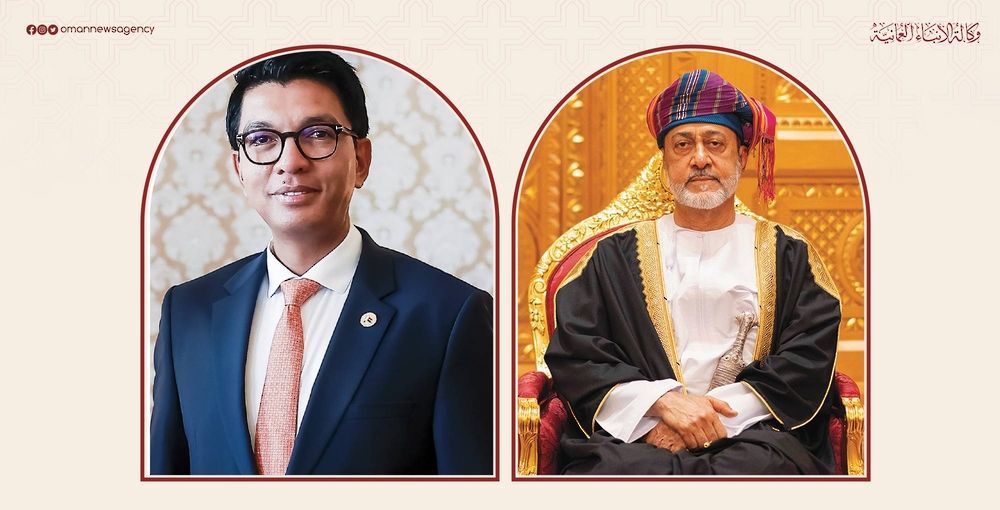 جلالة السُّلطان يهنّئ رئيس مدغشقر