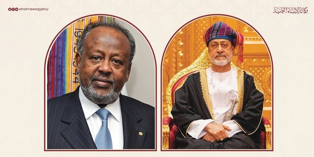 جلالةُ السُّلطان يهنّئ رئيس جمهورية جيـبوتي