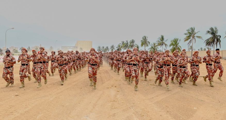 بدء برنامج الانضباط العسكري بظفار