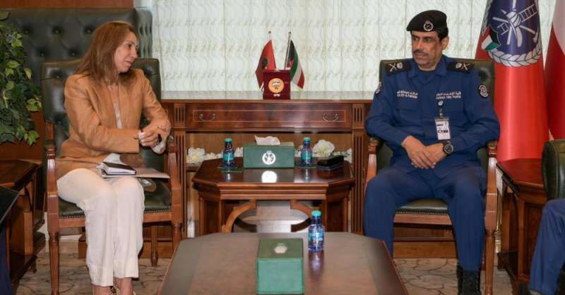 رئيس «الإطفاء» يبحث مع مسؤولة أممية تحضيرات استضافة منتدى «الحد من مخاطر الكوارث»