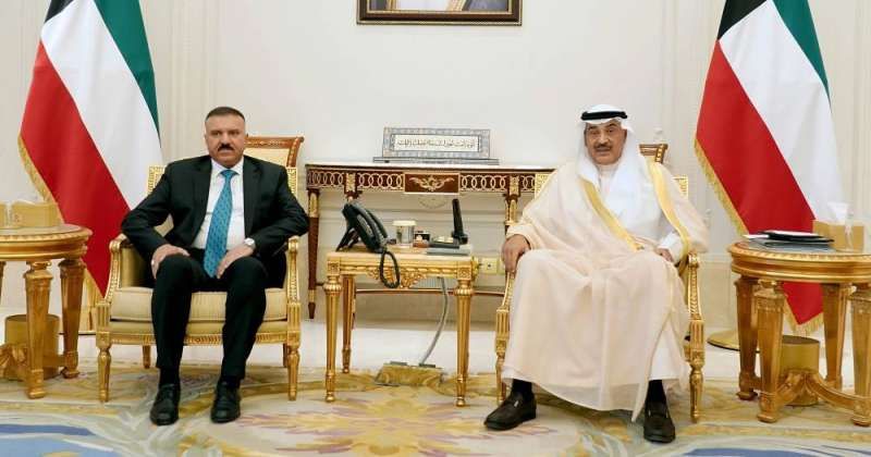 سمو ولي العهد يستقبل رئيس الوزراء والنائب الأول ووزير الداخلية العراقي