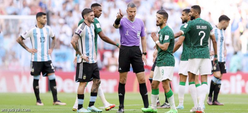 رافقت انتصار السعودية التاريخي.. صافرة فينتشيتش لا تُسقط فرنسا وإسبانيا