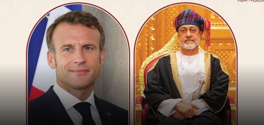 جلالةُ السُّلطان يهنّئ الرئيس الفرنسي