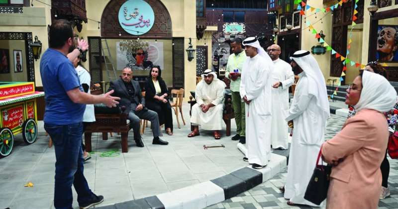 أكاديمية الإعلام المتكامل تزور «الراي»