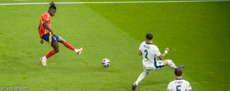 بالهدف الأسرع.. ويليامز يمنح إسبانيا التقدم في نهائي «اليورو»