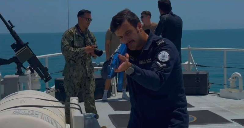 اختتام التمرين البحري الثلاثي بين الكويت والولايات المتحدة والعراق