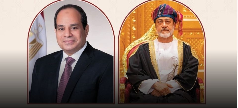 جلالةُ السُّلطان يتلقّى اتصالًا هاتفيًّا من الرئيس المصري