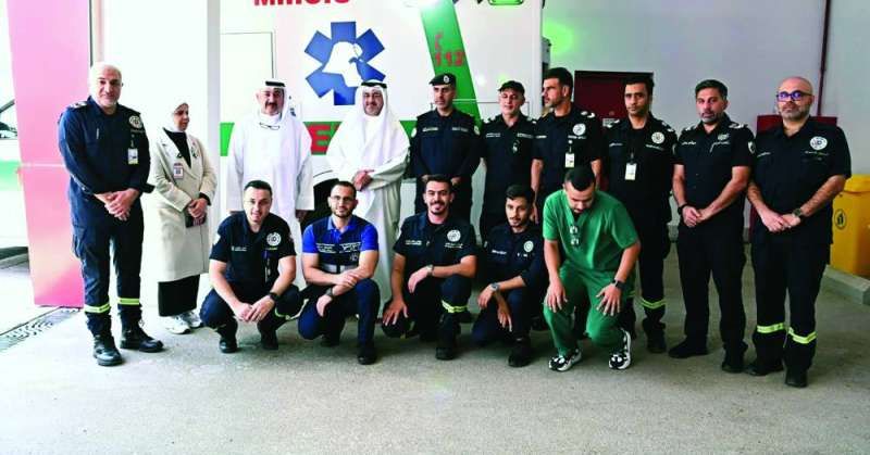 محافظ العاصمة: رفع مستوى وكفاءة المسعفين والفنيين والطواقم الطبية