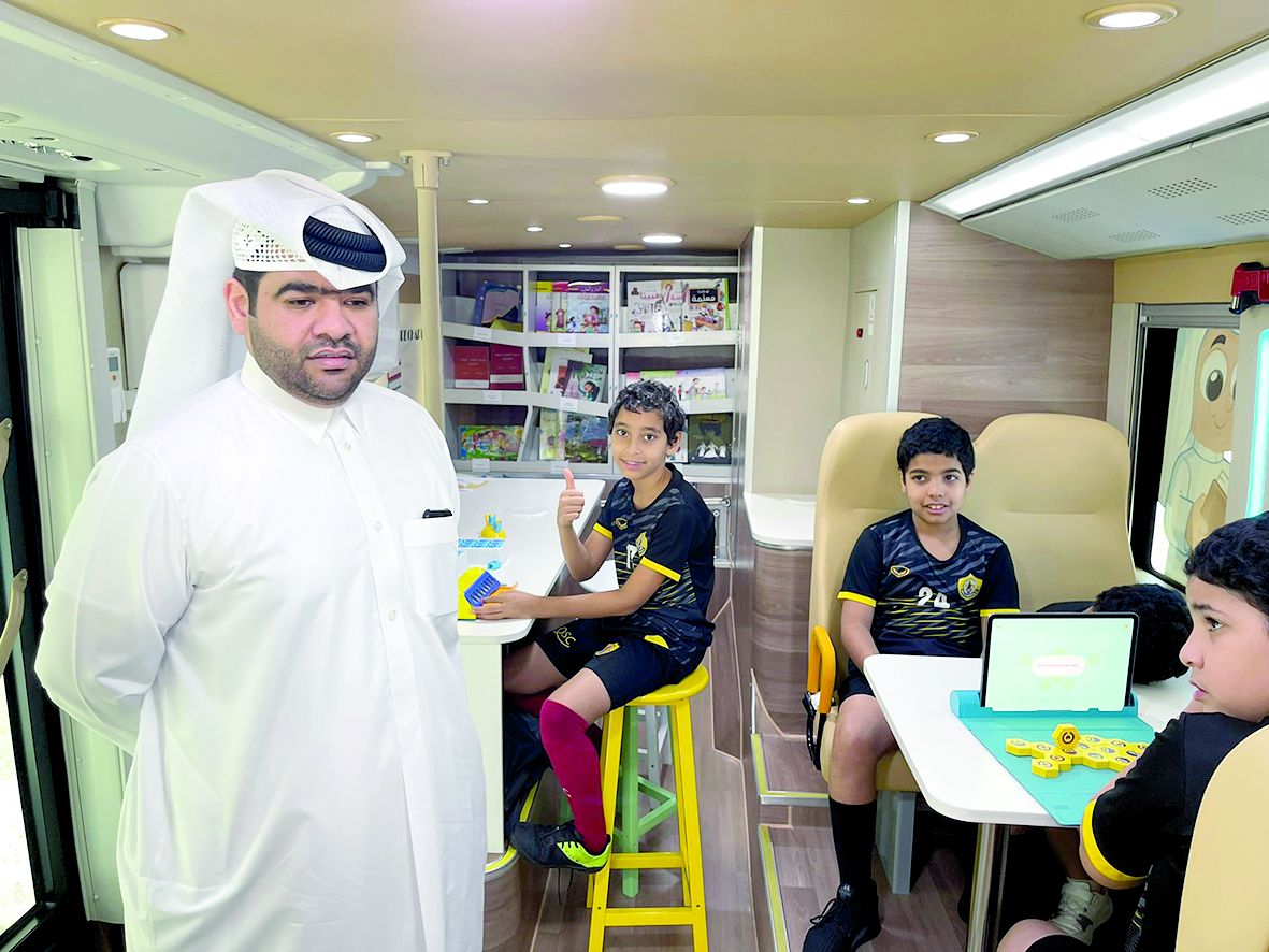 تفعيل المكتبة المتنقلة في «صيفنا قطراوي»