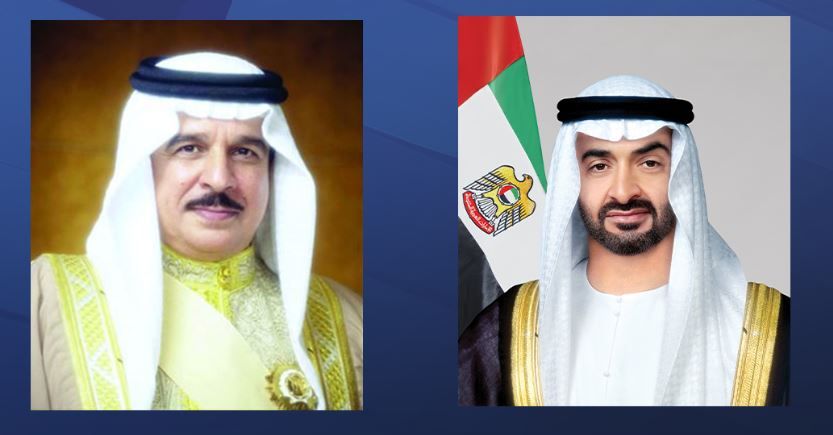 رئيس الدولة يزور ملك البحرين في مقر إقامته في أبوظبي ويؤكدان الحرص على مواصلة ترسيخ الأواصر الأخوية