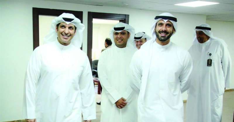 الوزير خلال جولته في مقر مُؤسّسة الإنتاج البرامجي المُشترك