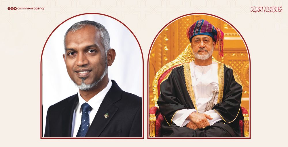 جلالة السُّلطان يهنئ الرئيس المالديفي بالعيد الوطني لبلاده